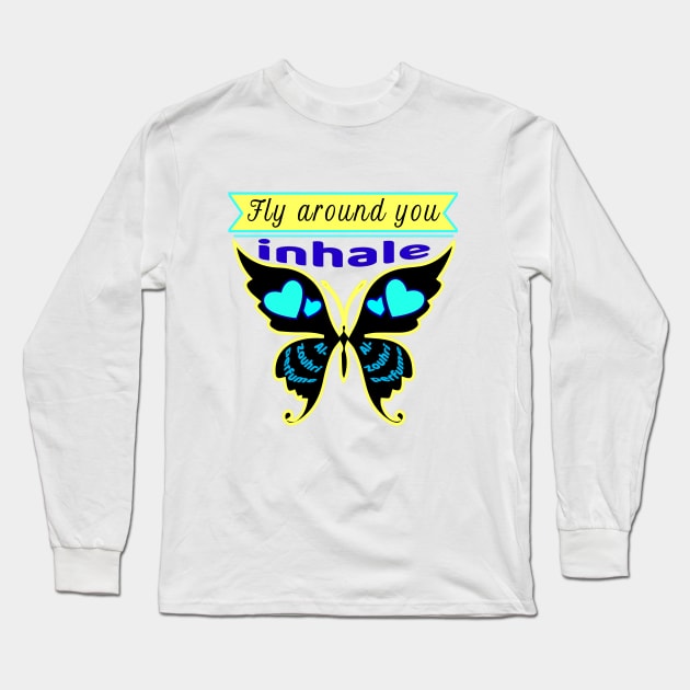 Fly around you inhale Al- Zouhri perfume Long Sleeve T-Shirt by Top-you